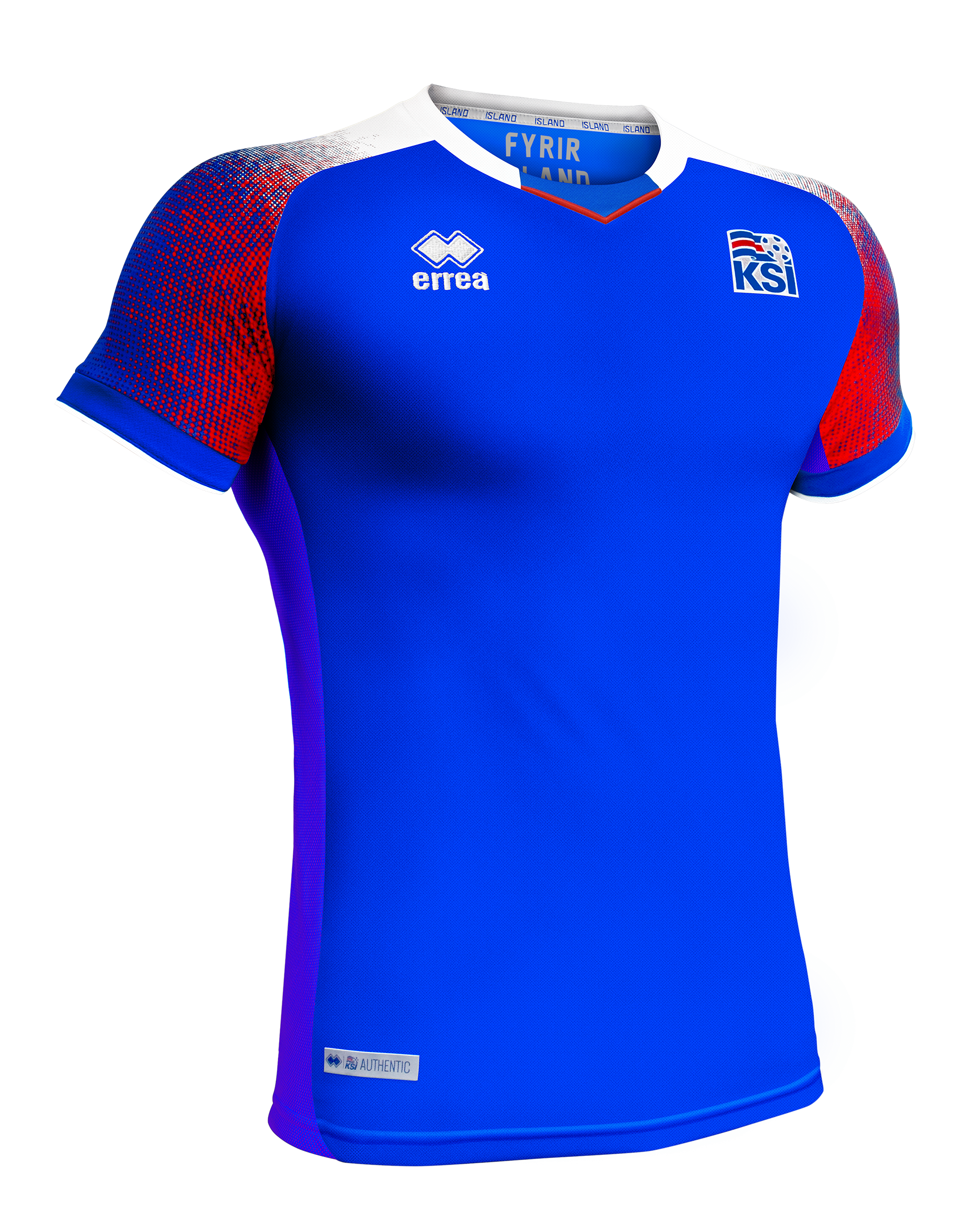 Blue red jersey image